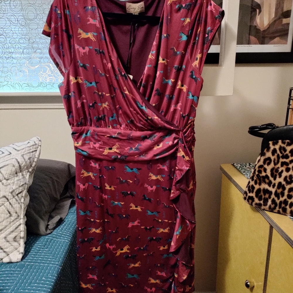 NWT Lindy Bop wrap dress